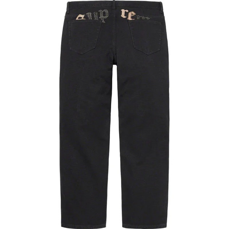 The Great China Wall Canvas 5- Pocket Jean 